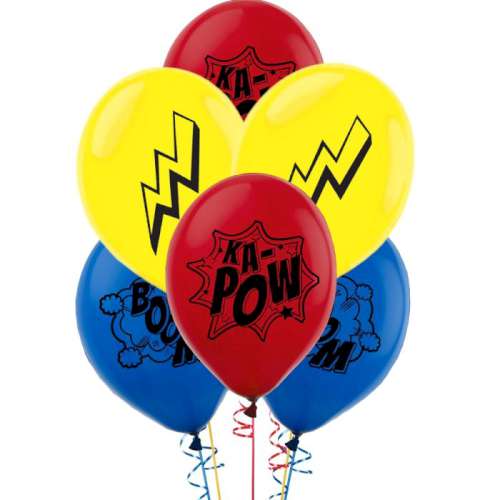Super Hero Balloons - Click Image to Close